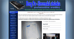 Desktop Screenshot of korgpa.sk